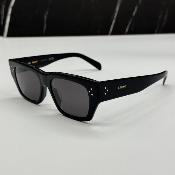 NEW CELINE CL40297U 01A BLACK GRAY WOMEN SUNGLASSES CELINE - Picture 7 of 10